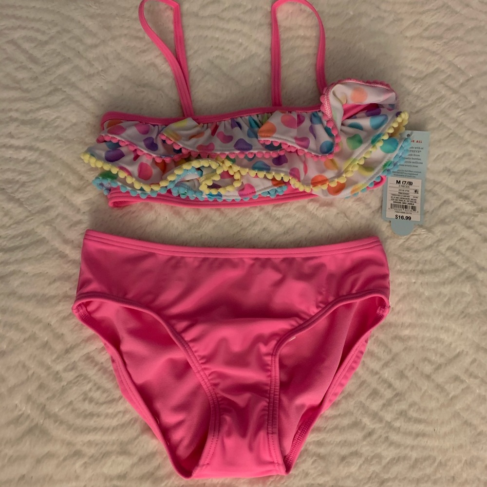 Rainbow bathing suit